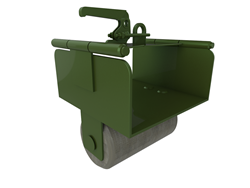 The Ladder Wheel is a utility invention which conveniently transports ladders without causing any damages or accidents.