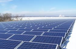 commercial solar project