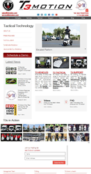 T3 Motion, T3, electric, police, military, security, battery powered, EV