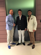Jeremy Bartholomew-White with John Mappin and Harry Chamdel