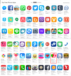horisont Beskrivelse skam Zip Listed As A Top Apple iPhone Social Networking App