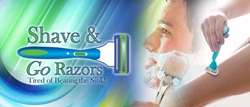 Shave & Go Razors is a grooming invention that makes cleaning razors less tedious thereby extending the sharpness and lifespan of the device.