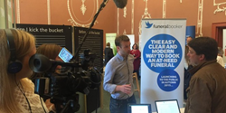 Funeralbooker at the Ideal Death Show 2015