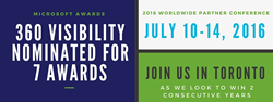 Microsoft partner of the year, IMPACT awards, worldwide conference