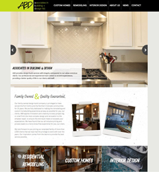 New Responsive Website for Associates in Building and Design