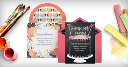 Handmade Art Invitation Collection