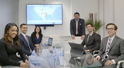 Strategic Finance Meeting in the Harmony Conference Room at XtreMed's Headquarters.