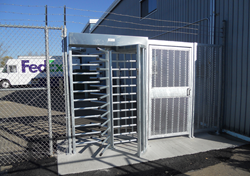 revolving door, turnstile, optical turnstile, perimeter protection, access control, building security, Turnlock, Trilock