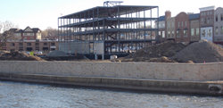 The redevelopment of Downtown St. Charles is underway.