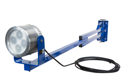 Hazardous Location LED Dock Light with Four Foot Adjustable Mounting Arm