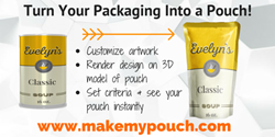 Original packaging created with Make My Pouch