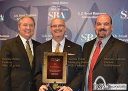 RSM Federal - SBA 2016 Veteran Business of the Year