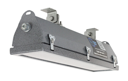 Hazardous Area LED Light Fixture Equipped with Back Mount Swivel Brackets