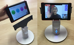 grandPad on Kubi senior care communication