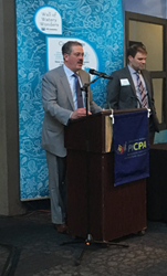 Richard Fischer Accepts the PICPA Volunteer Service Award