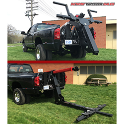 The Gladiator Wheel Lift by Detroit Wrecker Sales. The best 'in bed' repo wheel lift on the market.