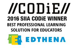 Edthena wins CODiE Best Professional Learning Solution for Educators