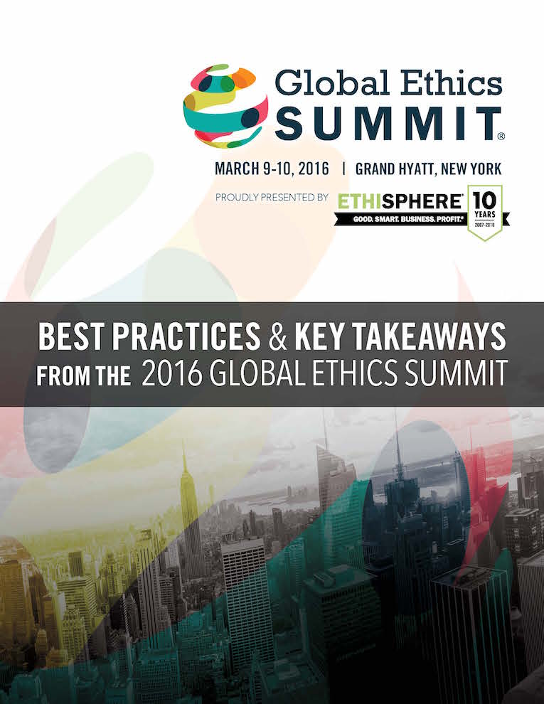 Ethisphere Releases Content from the 8th Annual Global Ethics Summit