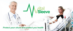 By using Vital Sleeve, wounds and even the shunt or fistula site of an arm can be protected to the fullest at all times