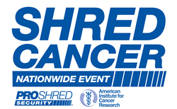 Proshred Shred Cancer Logo