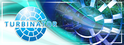Turbinator, a technological invention that improves traditional wind-based alternative power sources.