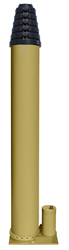This high strength alloy electro-mechanical telescoping mast with patent pending automatic locks does not require
guying and safely deploys payloads at any height. The Stiletto AL is a cost-effective elevation platform.