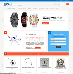 Enhanced uBid.com website