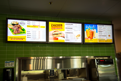 Ping HD Digital Menu Board Installation - Pollo Campero