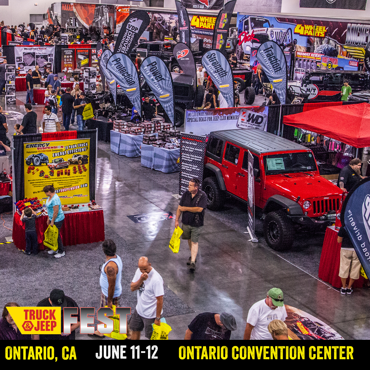 4 Wheel Parts Truck & Jeep Fest Touches Down in Ontario, California