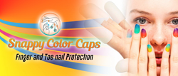 The Snappy Color Caps is designed to keep finger and toes protected - and more.