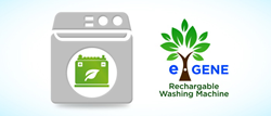 My product is an innovative and energy-saving home appliance that includes a self-rechargeable battery as the main power source