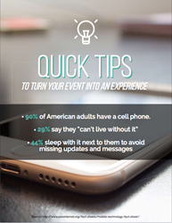 Quick Tips to Turn Your EVENT Into An EXPERIENCE - InCharged cell phone charging stations