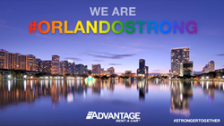 Advantage/E-Z Rent-A-Car Stands Orlando Strong.
