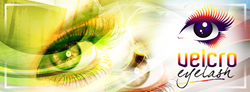 The Velcro Eyelash is a beauty invention which improves how false eyelashes are worn.