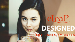 eLeaP learning management system - new features and upgrades designed for and by users
