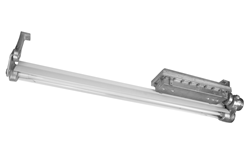Paint Spray Booth Approved Fluorescent Light Fixture