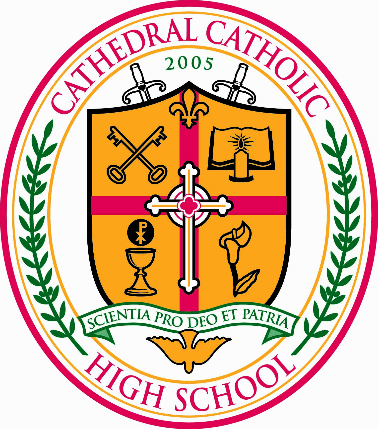 dom high school crest
