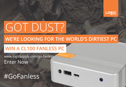 Logic Supply's World's Dirtiest PC Contest Banner