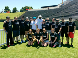cam newton kick it with cam, kicking it with cam 2016, cam newton kickball