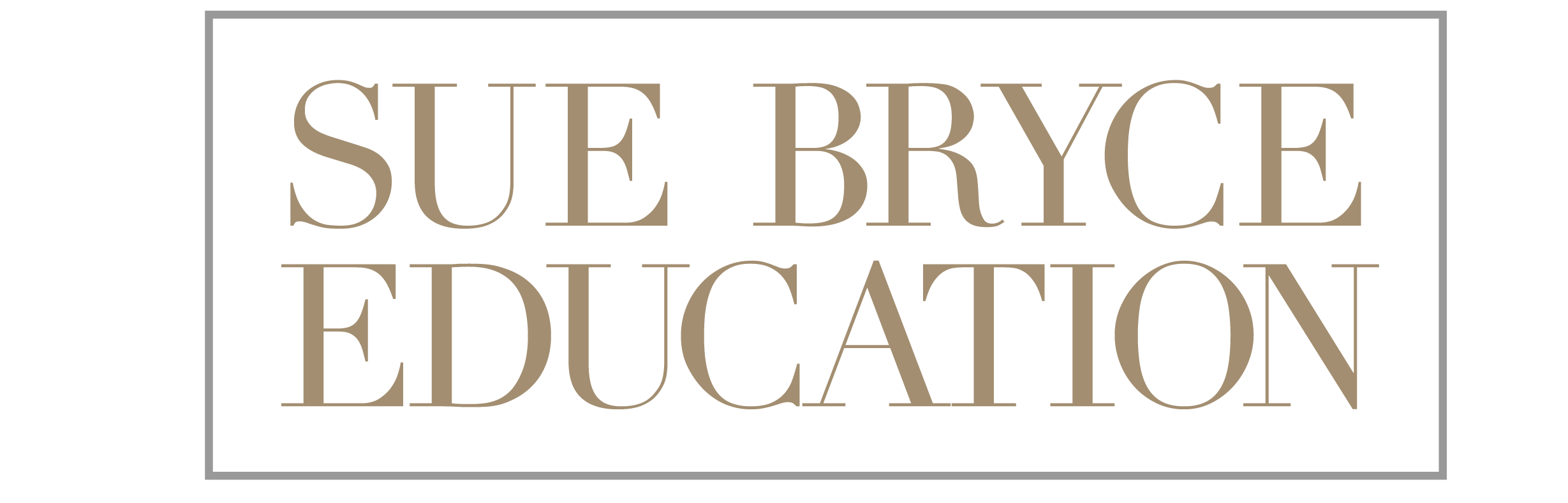 sue bryce education