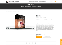 Pixel Film Studios Plugin - Stack - FCPX
