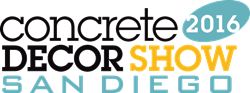 Concrete Decor Show San Diego 2016