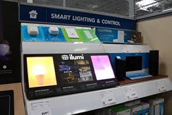 Find ilumi on the shelves at BestBuy in the Smart Lighting & Control section.