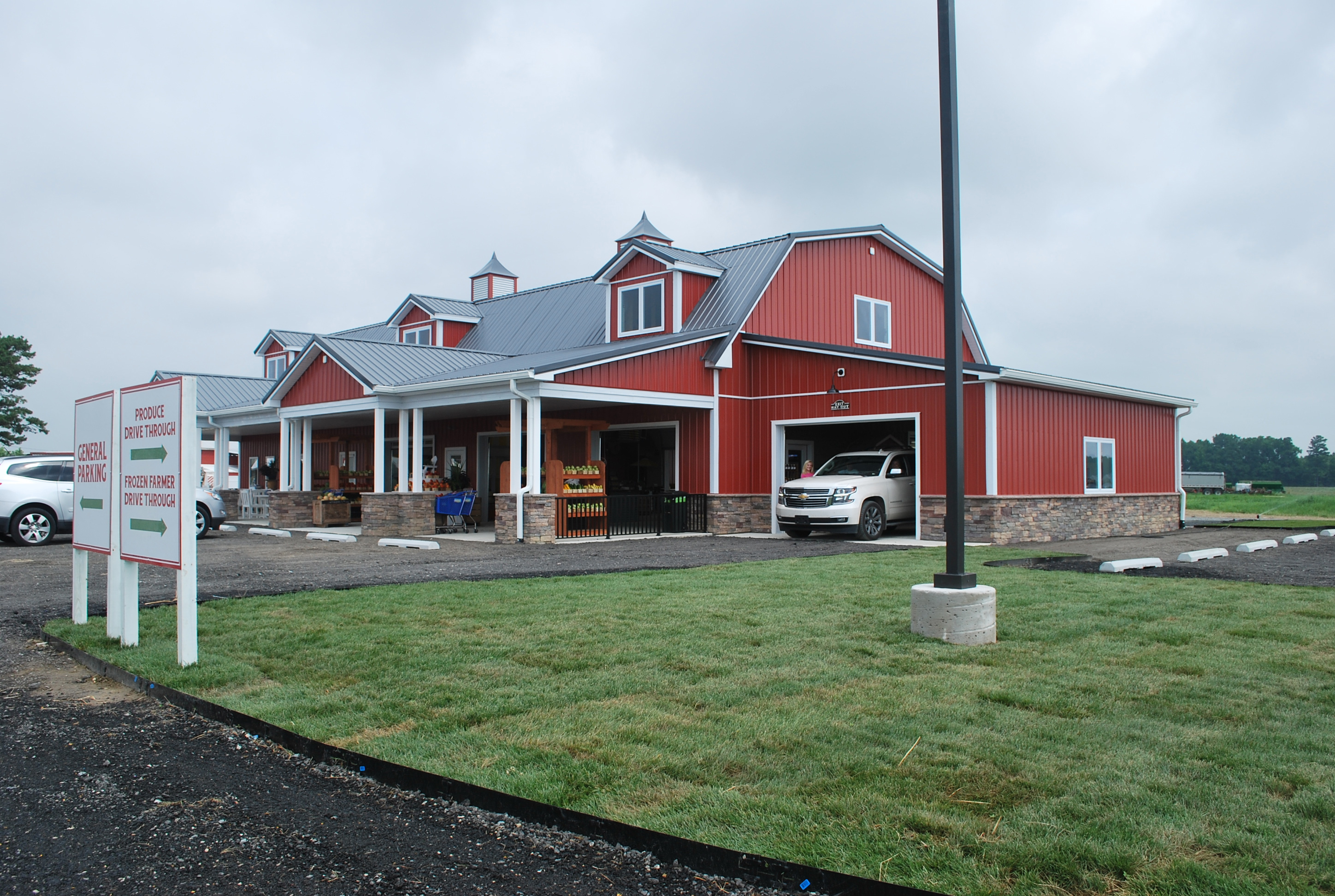 Evans Farms and The Frozen Farmer Open Delaware's First DriveThrough