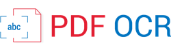 PDF OCR logo