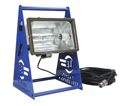 Hazardous Location Metal Halide Work Light on Base Stand