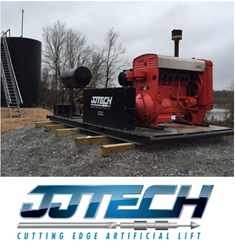 JJ Tech T100 Natural Gas Powered Skid