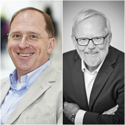 Mundipharma IT Services CEO Thomas Gageik and Pipol founder and CEO Poul Kjaer