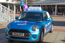 Summer Car Raffle 2016 at Pendleside Hospice