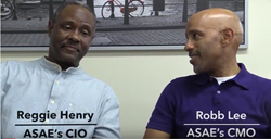 Robb Lee, CMO, and Reggie Henry, CIO, of the American Society of Association Executives